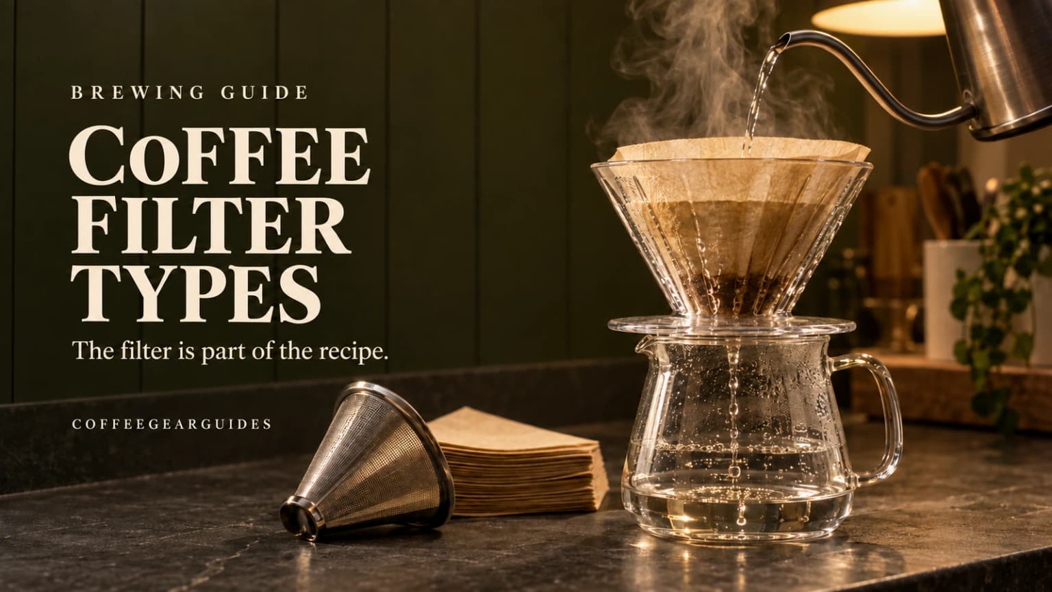 Coffee Filter Types: 6 Compared, Paper to Metal (2026)